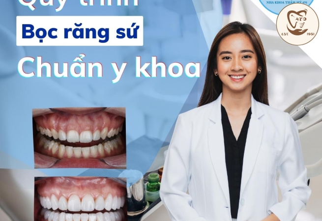 Quy trình bọc răng sứ chuẩn y khoa