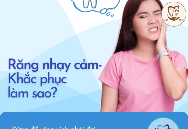 Răng nhạy cảm- Nguyên nhân và cách khắc phục